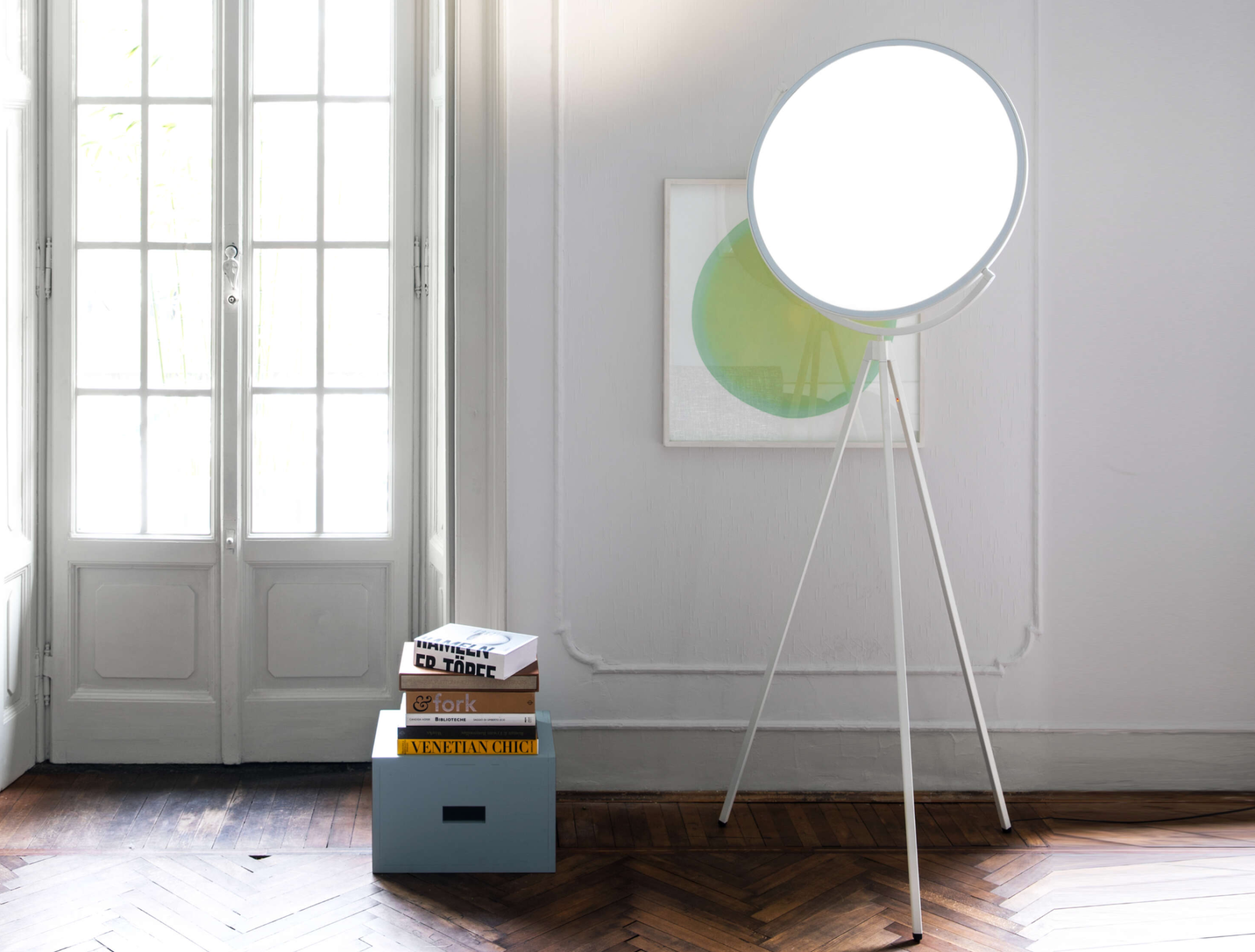 Flos iconic Superloon floor lamp