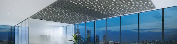 Pyrymyd le luminaire acoustique pour un confort visuel sans éblouissement