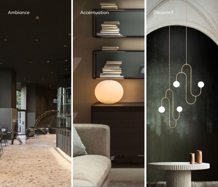 Ambient, accent, and decorative lighting