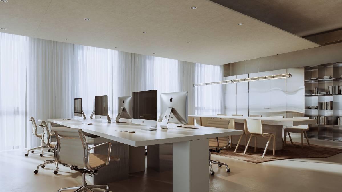 Espace de travail nouveau showroom Clarma