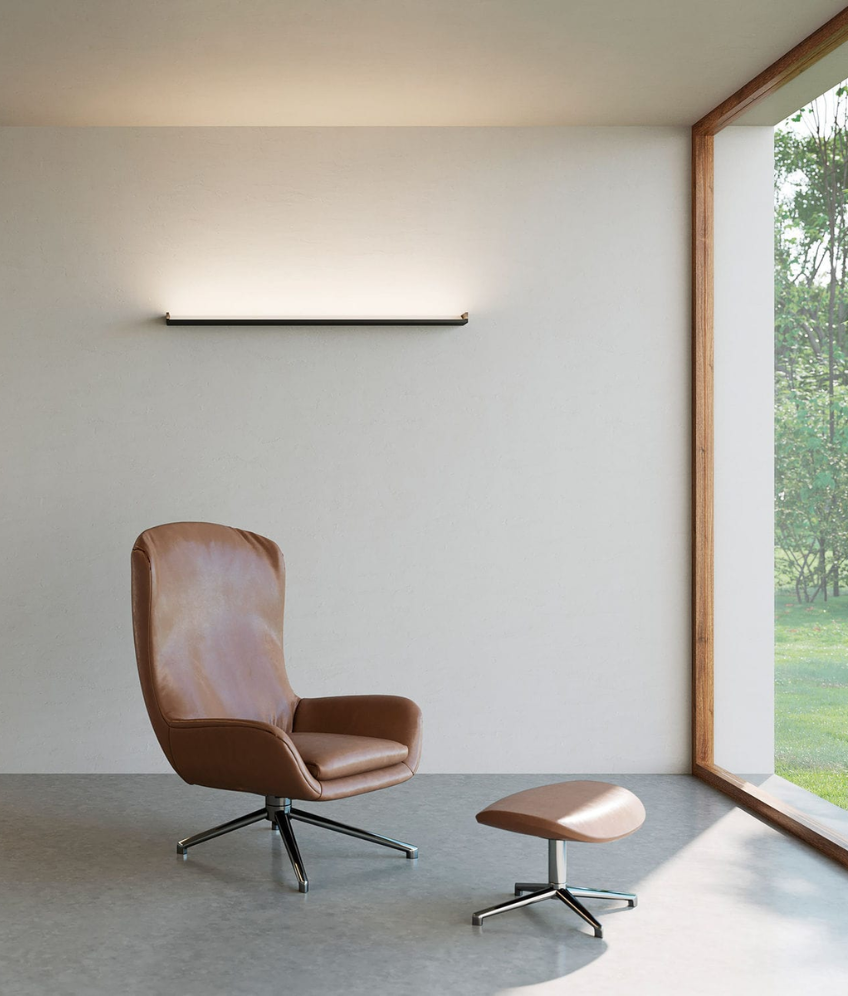 Insider au dessus d'un fauteuil