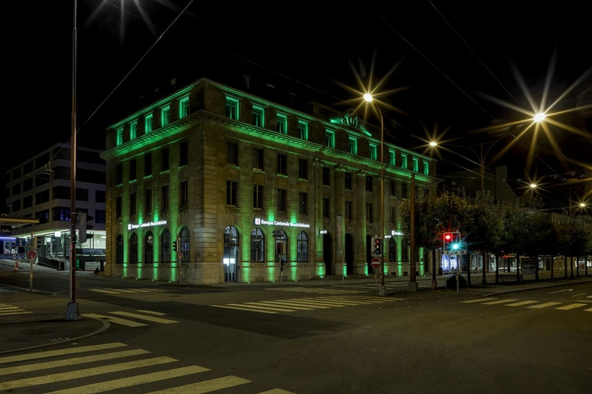 Exterior lighting to enhance historic facades